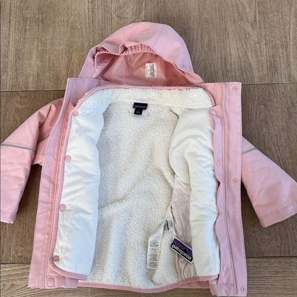 Patagonia All Seasons 3 In One Pink Coat Size 3T - Picture 2 of 14